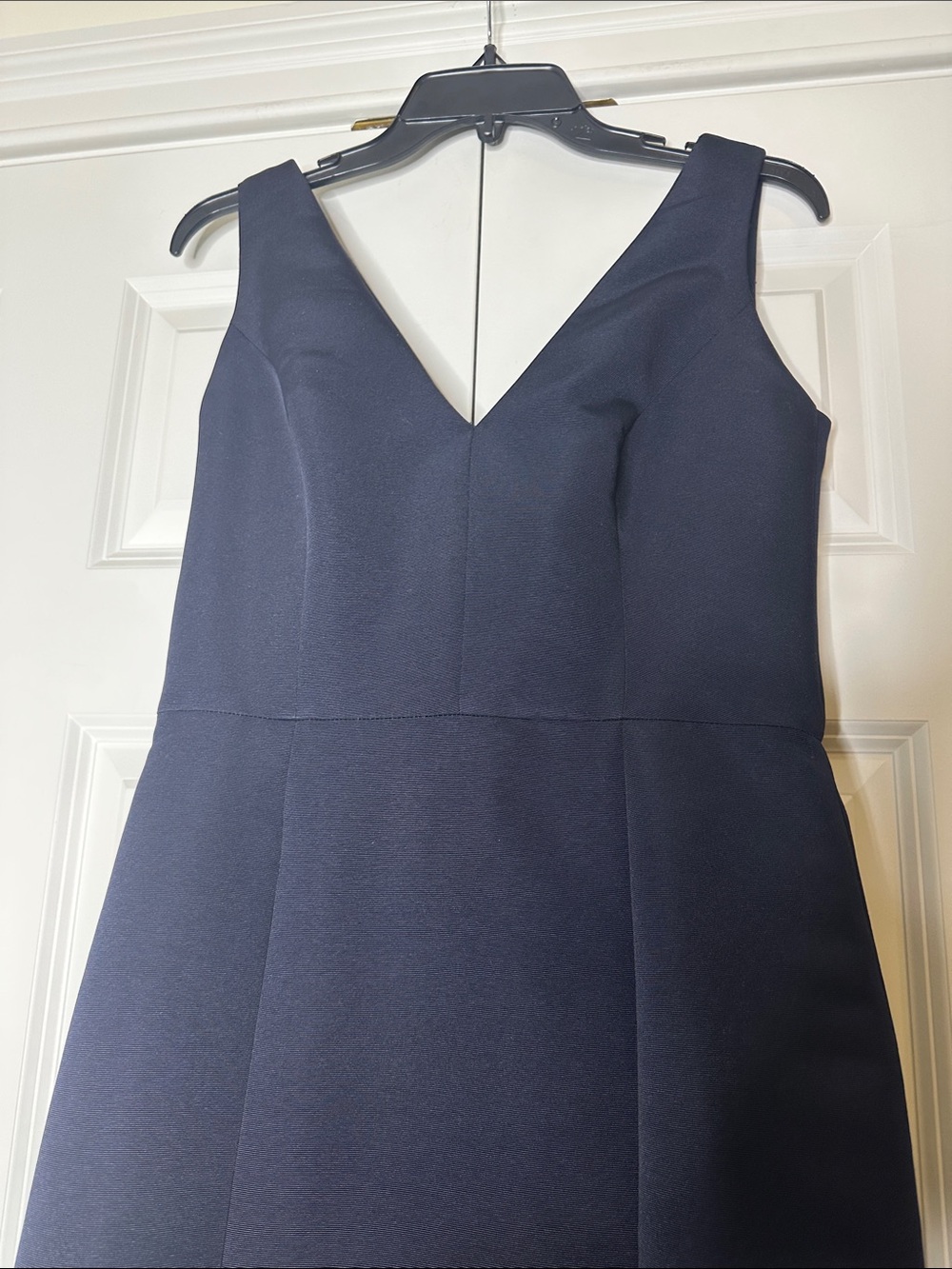 Amsale Mackayla Navy Gown Sz6 - Picture 5 of 9